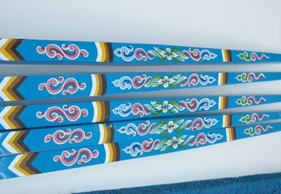 yurt stick light blue