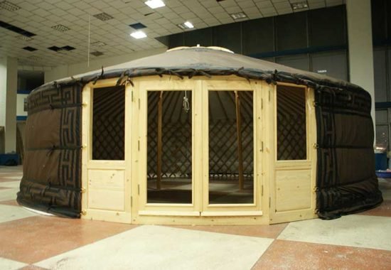 Garden window with yurt door More for yurts asia