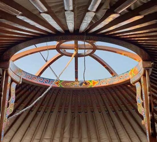 Green yurt crown More for yurts asia