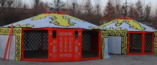 Garden window with yurt door More for yurts asia